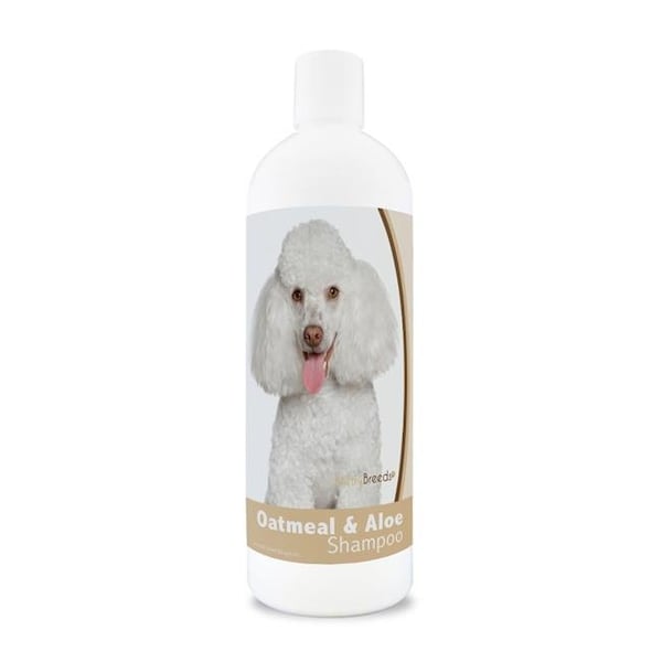 Healthy Breeds 840235117902 16 oz Toy Poodle Oatmeal Shampoo with Aloe 840235117902 - main